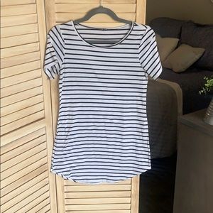 Black and White T shirt Dress